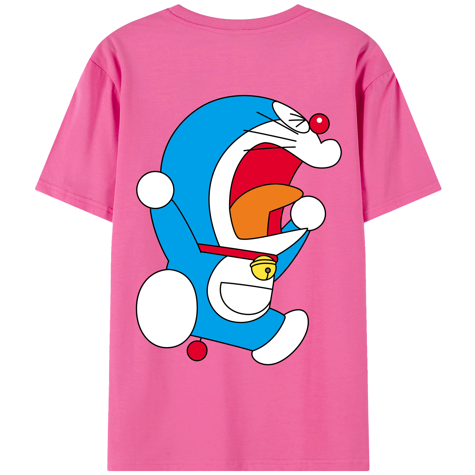 （画像用） ドラえもん Doraemon レディース半袖Tシャツ(バックプリント)